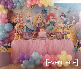 mesa de dulces princesas