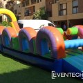 inflable laberinto largo