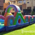 inflable laberinto largo