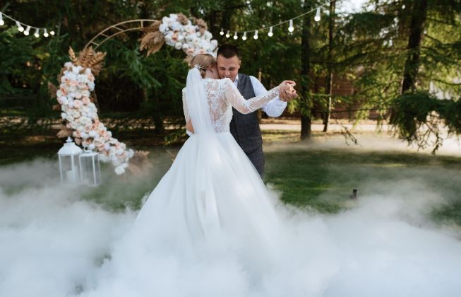 humo para bodas