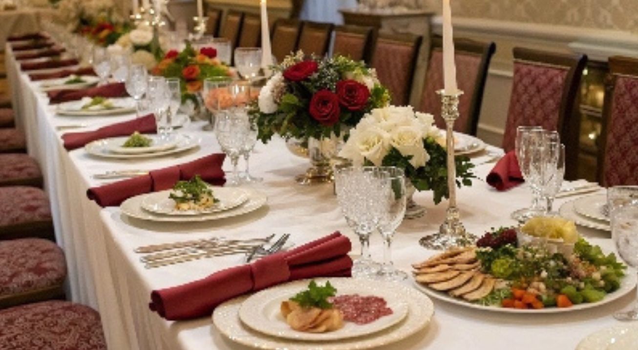 servicio de banquetes