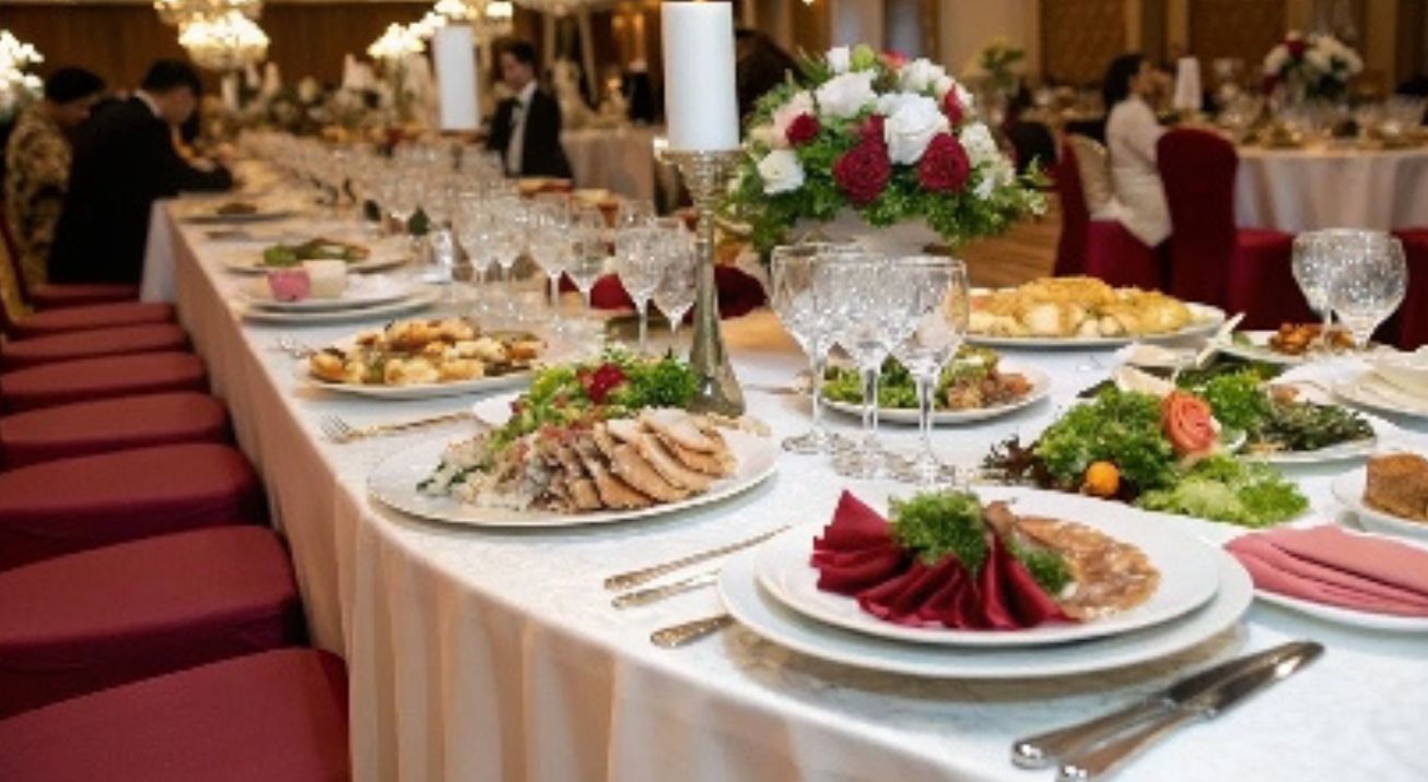 servicio de banquetes