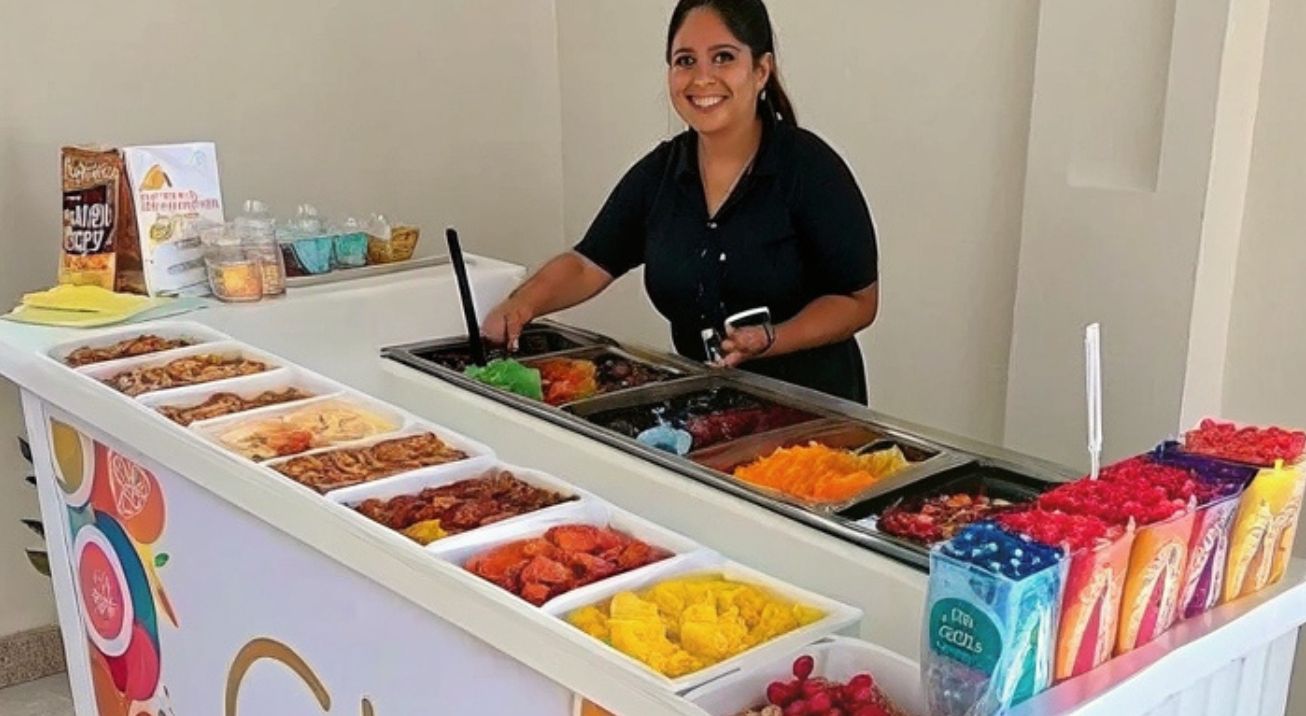 barra de snacks para fiestas