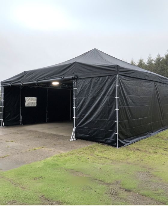 carpa-negra-para-eventos renta de carpa negra