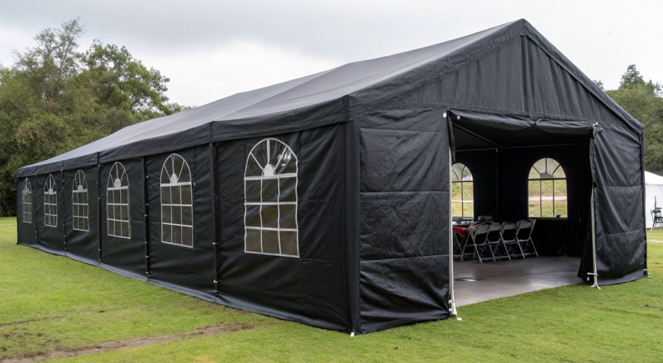 carpa-para-eventos renta de carpa negra