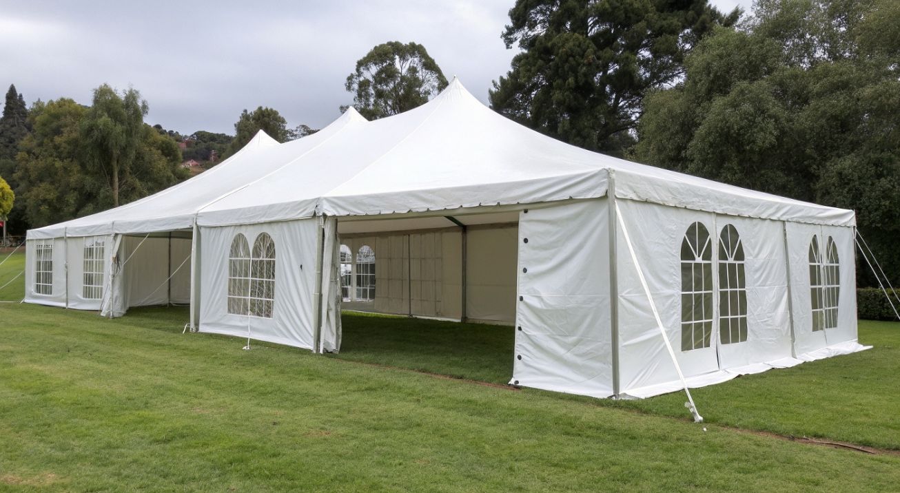 renta de carpa blanca